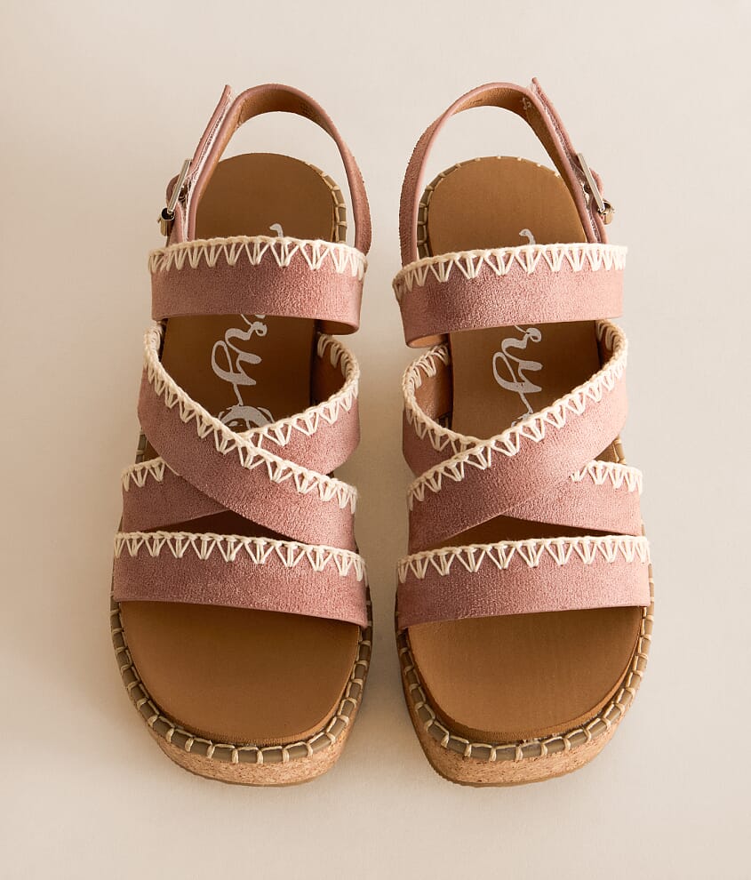 Bethany Whip Stitch Wedge Sandal - thumbnail 4