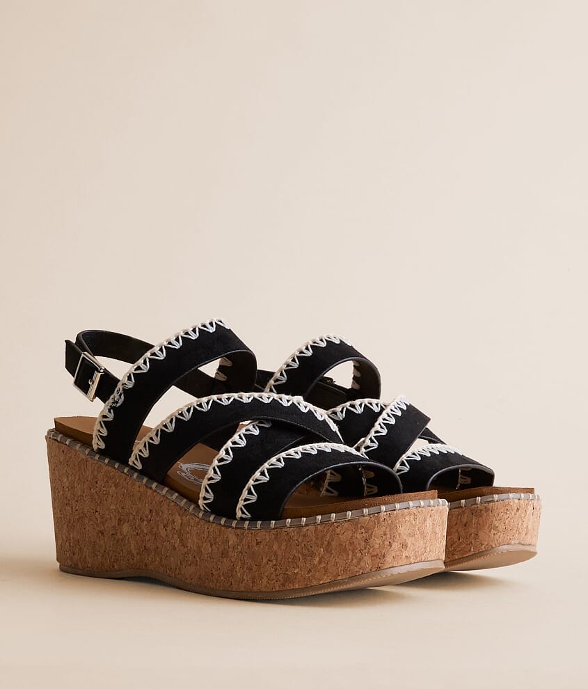 Bethany Whip Stitch Wedge Sandal - thumbnail 8