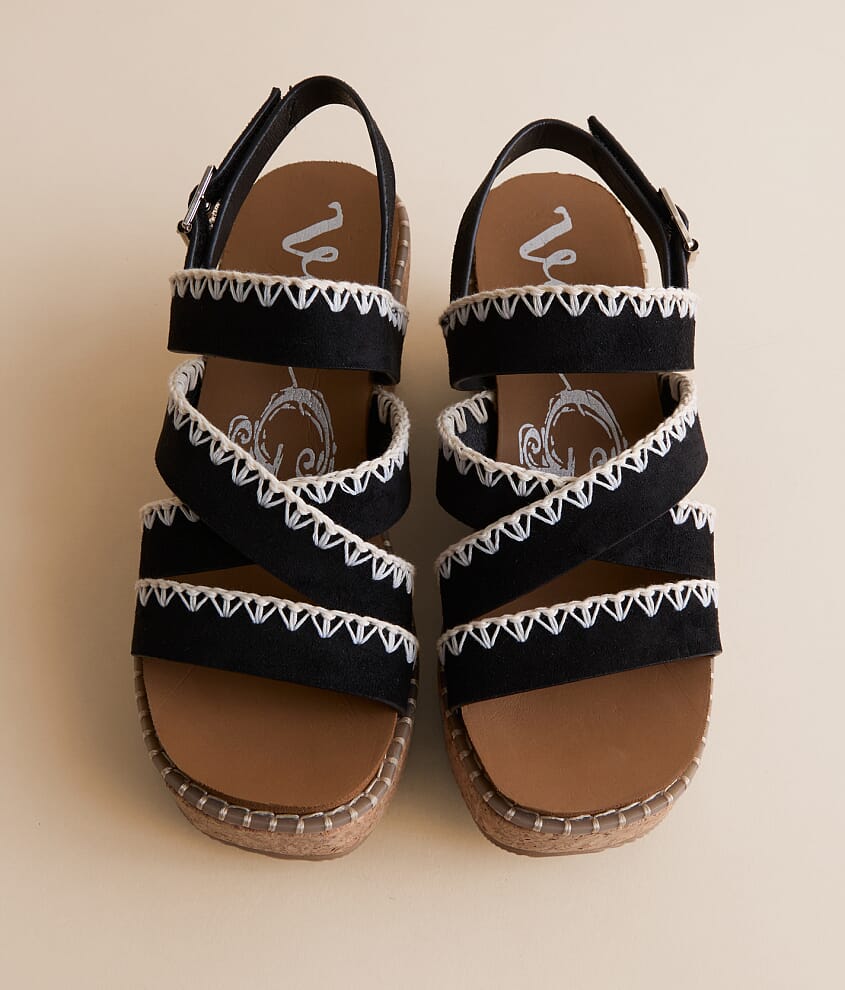 Bethany Whip Stitch Wedge Sandal - thumbnail 10