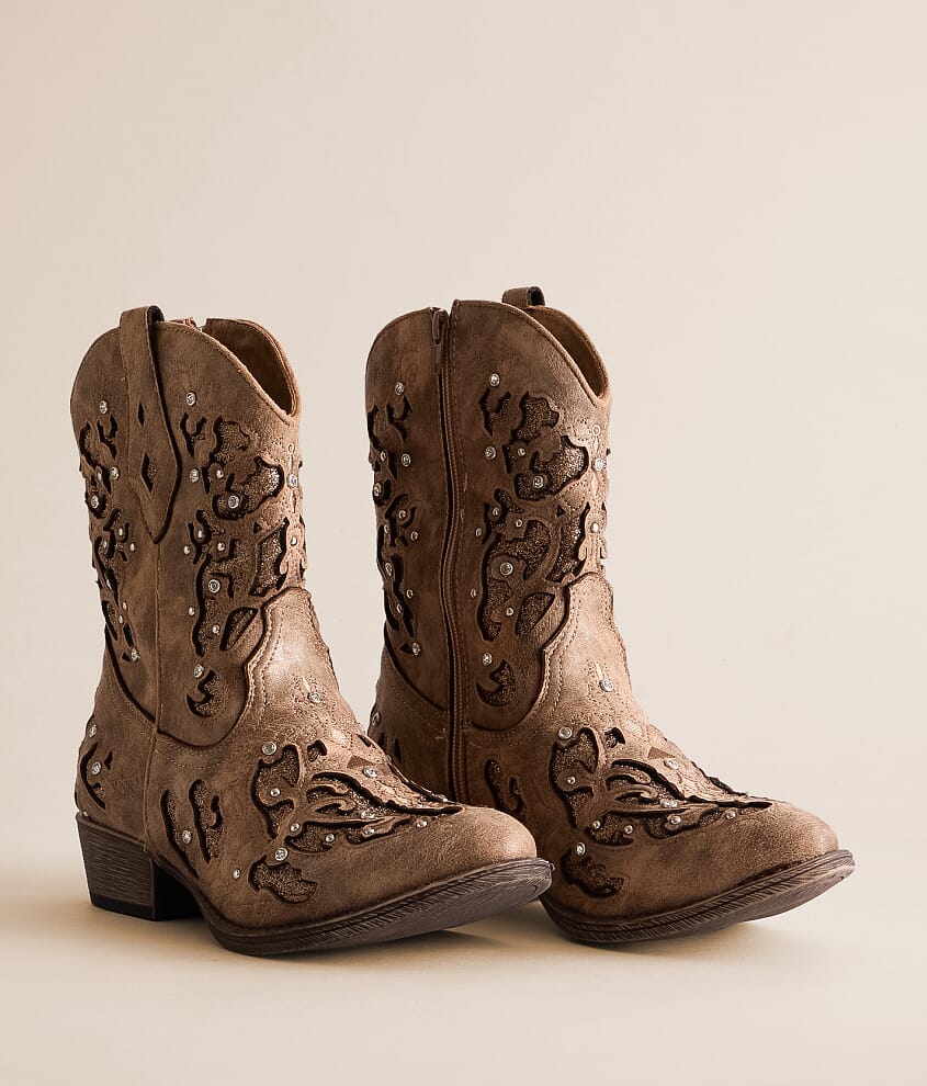 Betty Glitz Western Ankle Boot