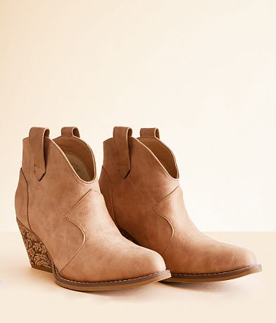 Very G Dangerous Embossed Western Ankle Boot misc detail 1 view