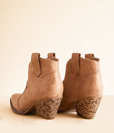 Very G Dangerous Embossed Western Ankle Boot misc detail 2 view