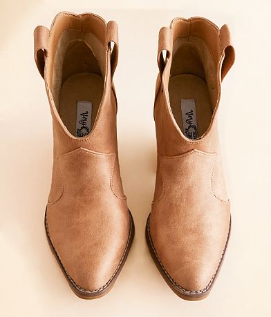Very G Dangerous Embossed Western Ankle Boot misc detail 3 view