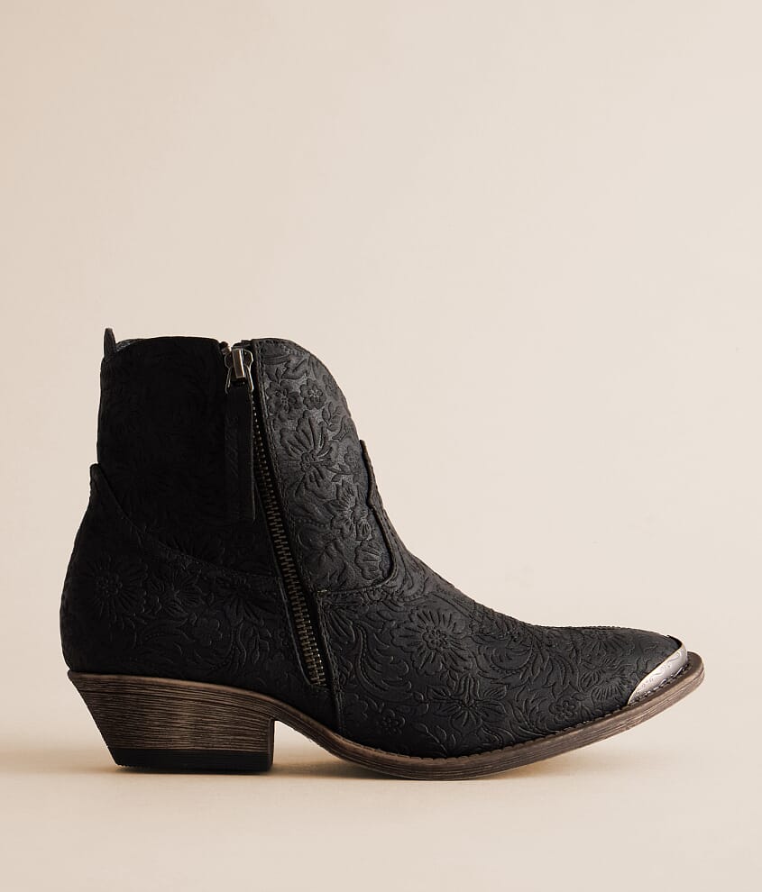 Gina Tooled Western Ankle Boot