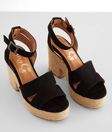 Very G Jade Jute Heeled Sandal misc detail 1 view