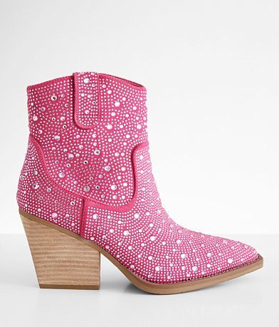 Very G Kady Rhinestone Ankle Boot front view