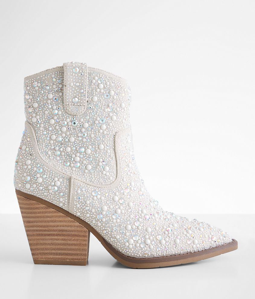 Very G Kady Glitz Western Ankle Boot