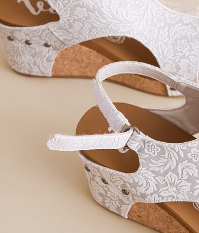 Very G Isabella Western Wedge Sandal misc detail 4 view