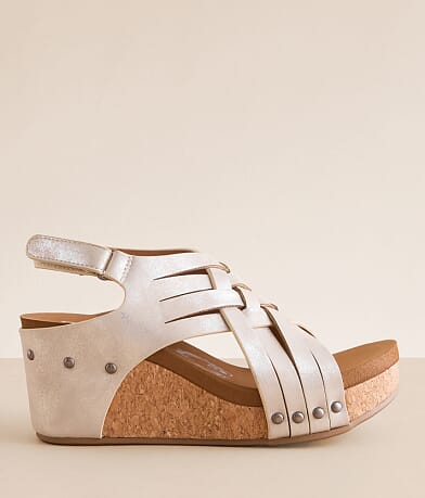 Very G Lunar Braided Wedge Sandal front view