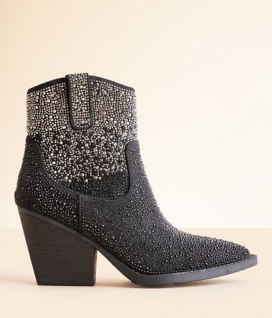 Very G Melanie Ombre Glitz Ankle Boot front view