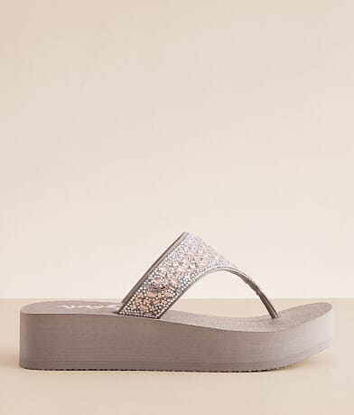 Very G Napoli Glitz Flatform Flip front view