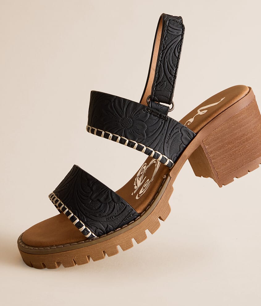 Penny Whipstitch Heeled Sandal