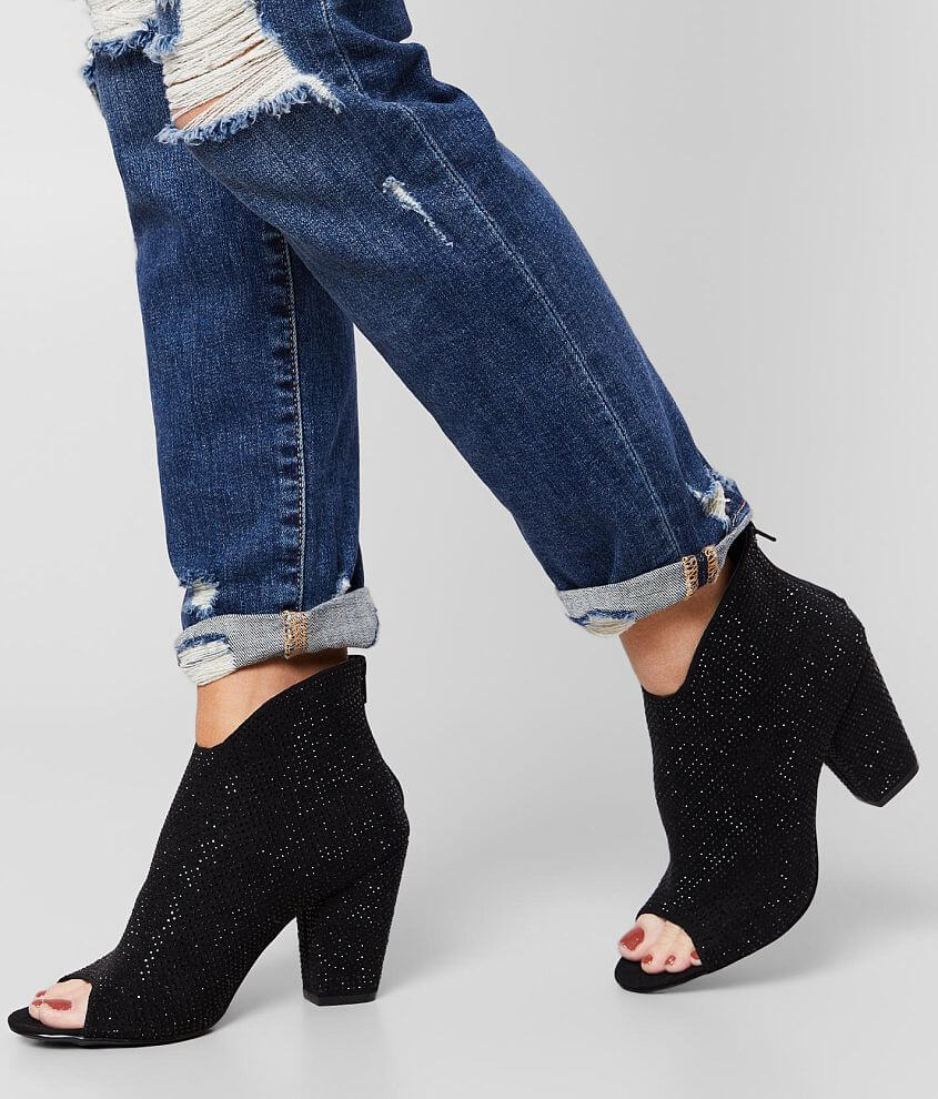 Very G Spice Rhinestone Ankle Boot front view