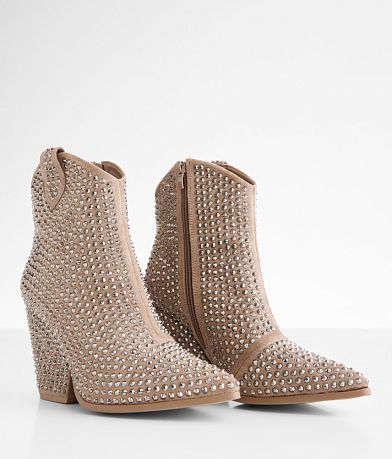 Very G Swagger Studded Leather Western Ankle Boot misc detail 1 view