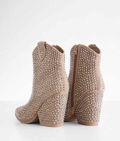 Very G Swagger Studded Leather Western Ankle Boot misc detail 2 view