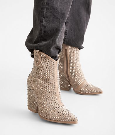 Very G Swagger Studded Leather Western Ankle Boot misc detail 5 view