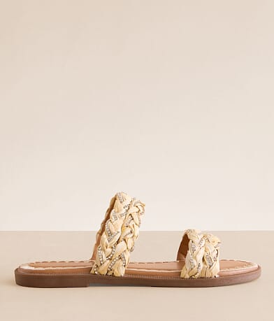 Very G Twirl Raffia Glitz Sandal front view