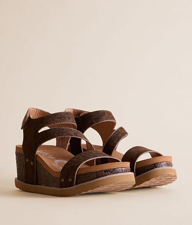 Verde Trail Leopard Wedge Sandal thumbnail 2
