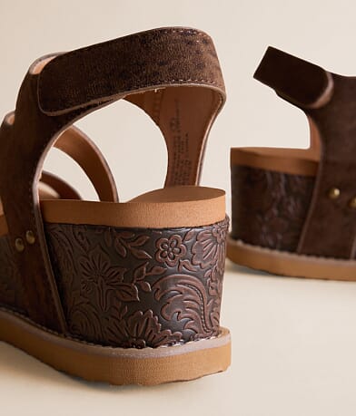 Verde Trail Leopard Wedge Sandal thumbnail 6
