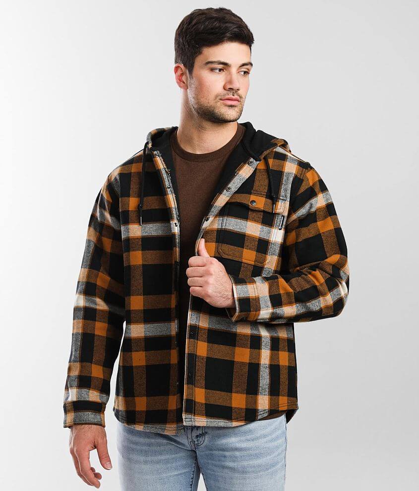 Wolverine Bucksaw Bonded Flannel Shacket front view
