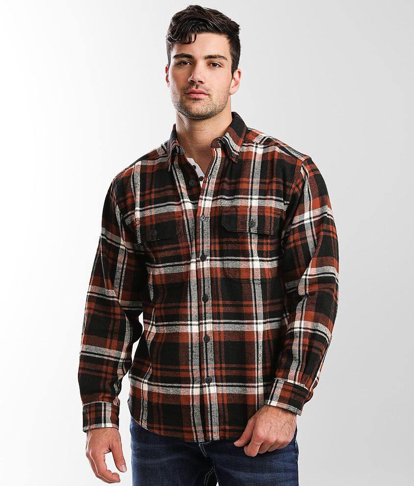 Wolverine Glacier Heavyweight Flannel Shirt - Men's Shirts in