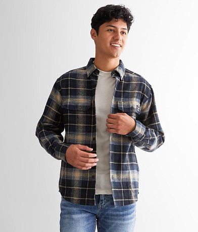 Wolverine Glacier Heavyweight Flannel Shirt front view