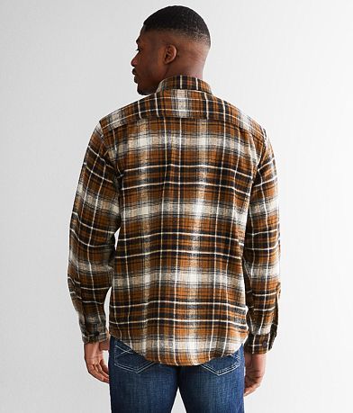 Wolverine Glacier Heavyweight Flannel Shirt BACK
