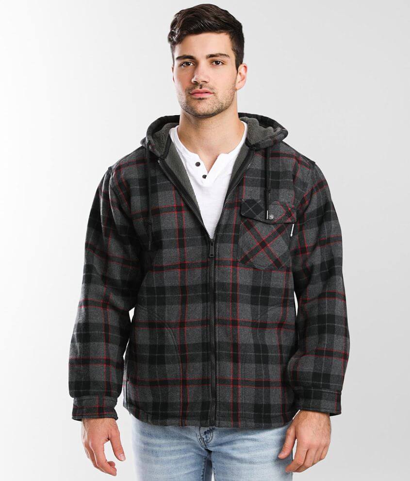 Wolverine Bucksaw Plaid Hooded Jacket front view