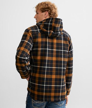Wolverine Bucksaw Plaid Hooded Jacket back view