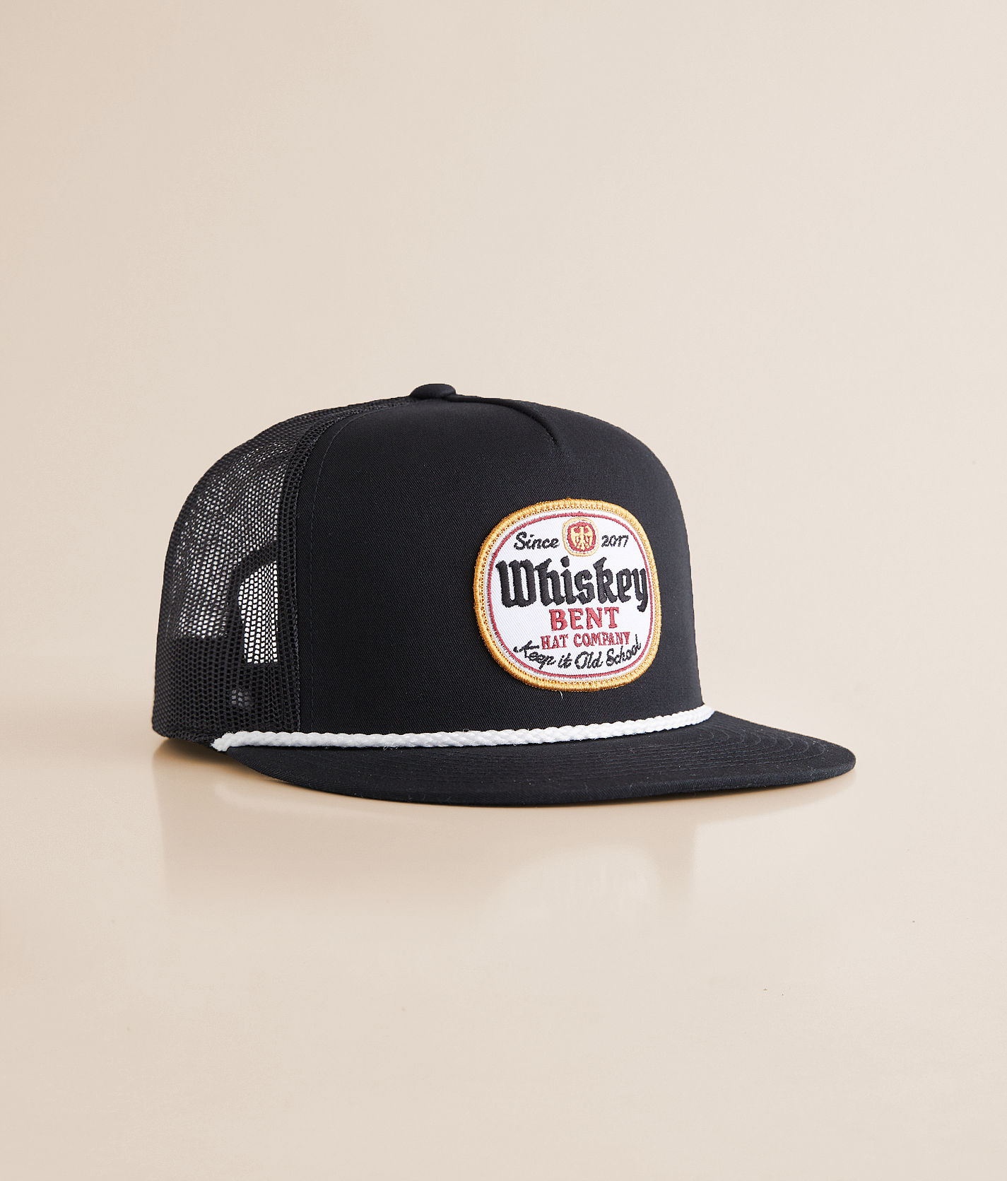 Whiskey Bent Black Label Trucker Hat - Men