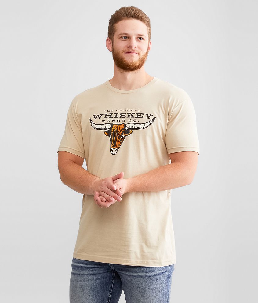 Whiskey Bent Bull T-Shirt front view