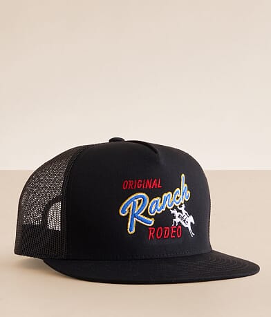 Whiskey Bent Whiskey Ranch Trucker Hat front view