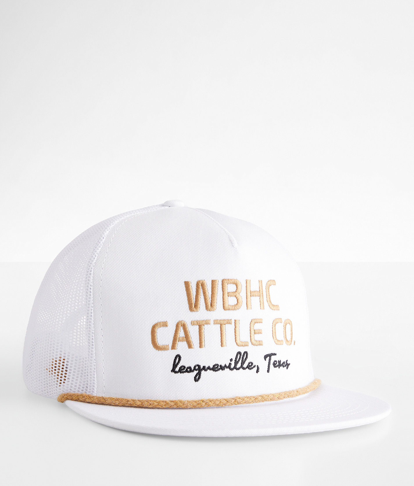 Whiskey Bent Hat Co. Navajo Western Adjustable Snapback Trucker Hat - Embroidered Aztec Design