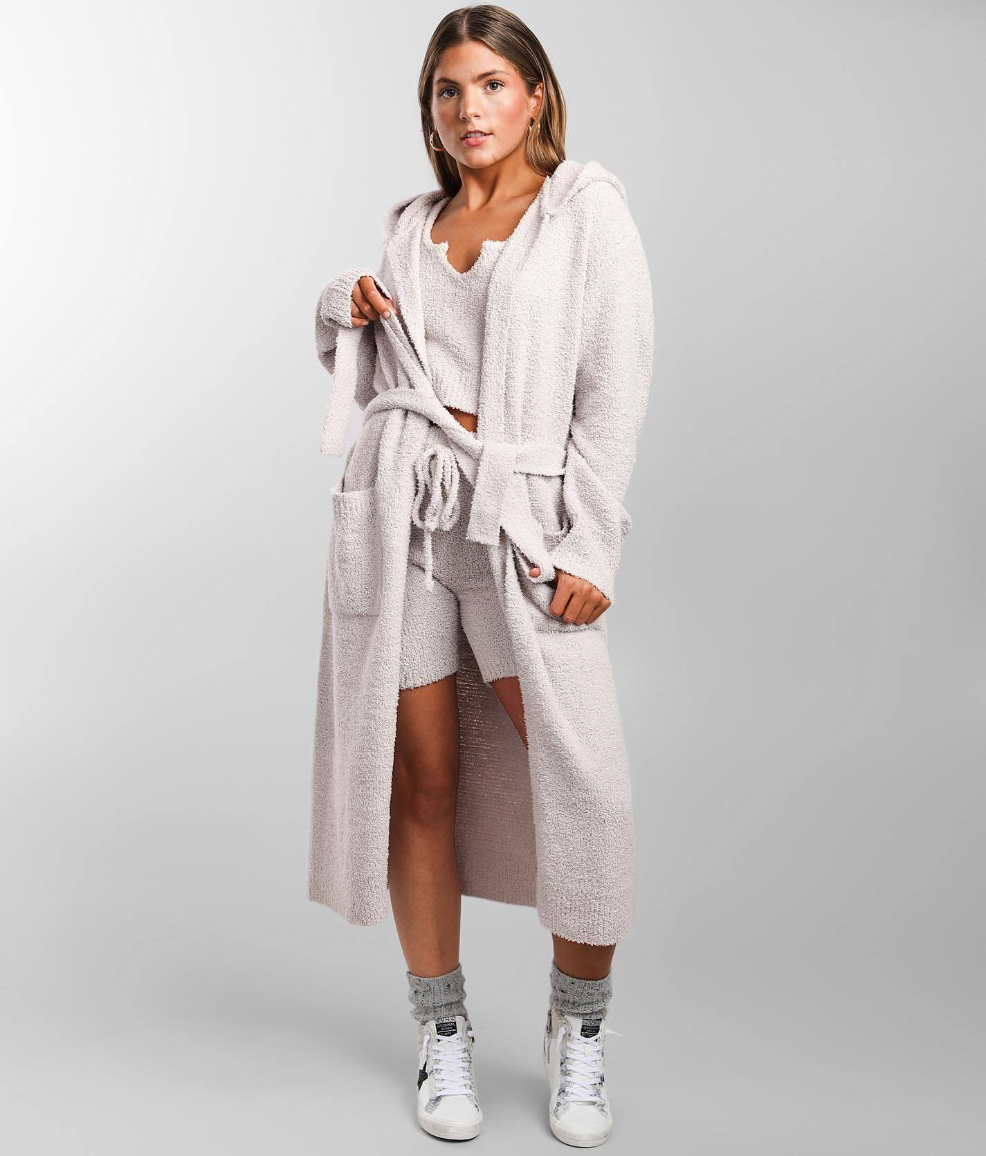 cardigan duster with hood