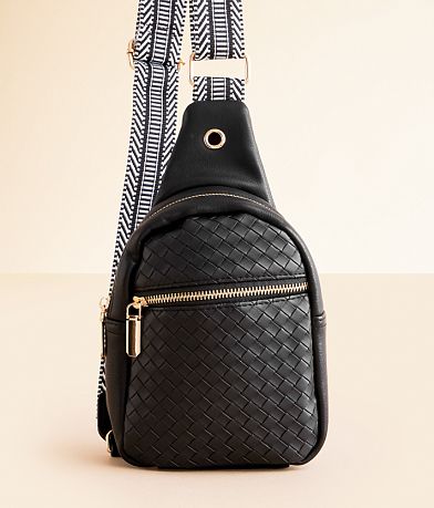 Worn/West Weaved Crossbody Sling front view