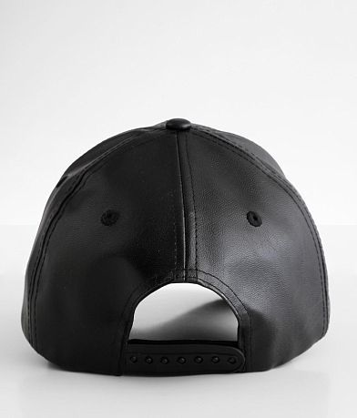 Worn/West Faux Leather Hat MISC_DETAIL_1