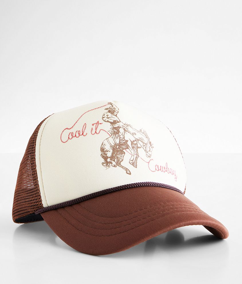 Worn/West Cool It Cowboy Trucker Hat