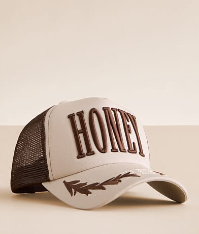 Worn/West Honey Trucker Hat front view