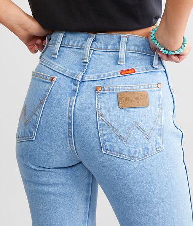 Wrangler&#174; Cowboy Cut Straight Stretch Jean BACK_POCKET