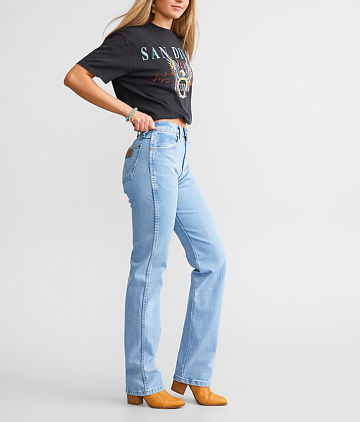 Cowboy Cut Straight Stretch Jean