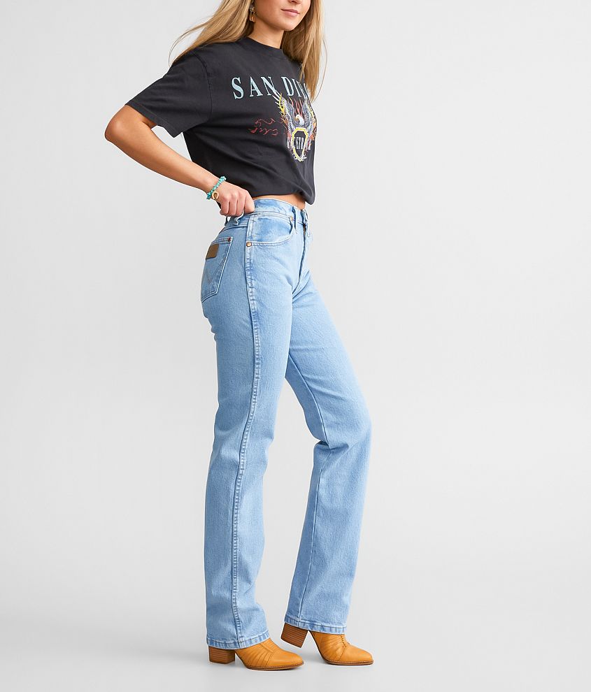 Wrangler&#174; Cowboy Cut Straight Stretch Jean front view