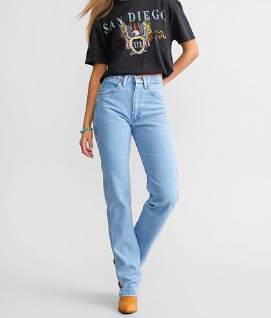 Wrangler&#174; Cowboy Cut Straight Stretch Jean FULL_LEFT_SIDE