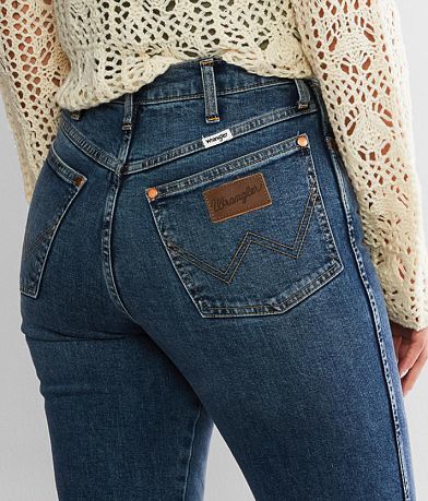 Wrangler&#174; Westward 626 Boot Stretch Jean back pocket view
