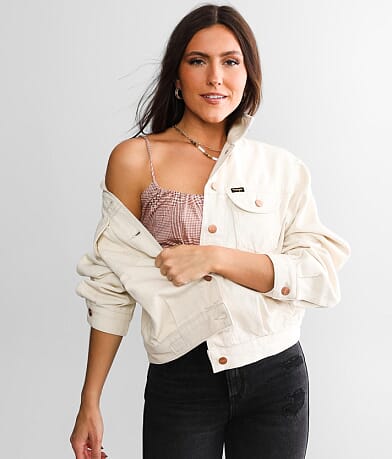 Wrangler&#174; Western Denim Jacket FULL_RIGHT_SIDE