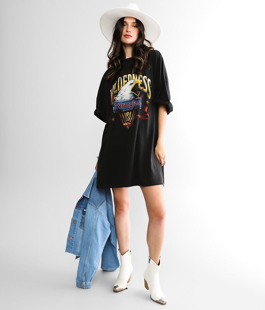 Graphic T-Shirt Dress, Oversized Graphic T-Shirt Dress