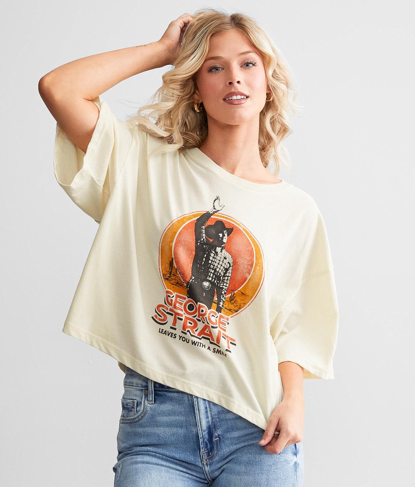 SOFT PONTE SHIRRING TEE/ソフトポンチシャーリングTシャツ