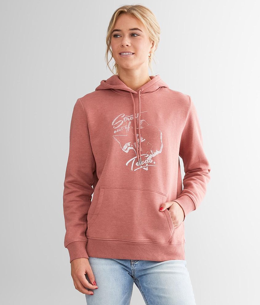 Wrangler® George Strait Hooded Sweatshirt - Women's Sweatshirts in Pink |  Buckle