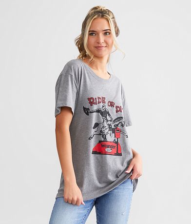 T shirt wrangler femme hot sale