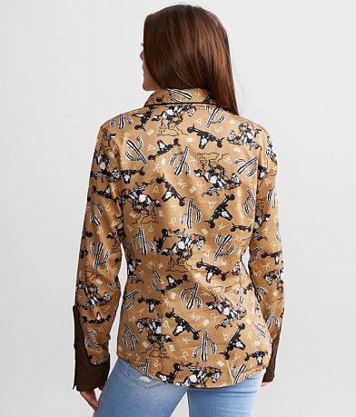 Wrangler&#174; Leon Bridges Western Shirt BACK