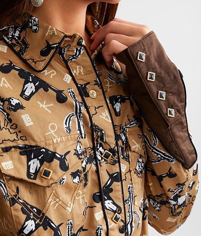 Wrangler&#174; Leon Bridges Western Shirt MISC_DETAIL_2